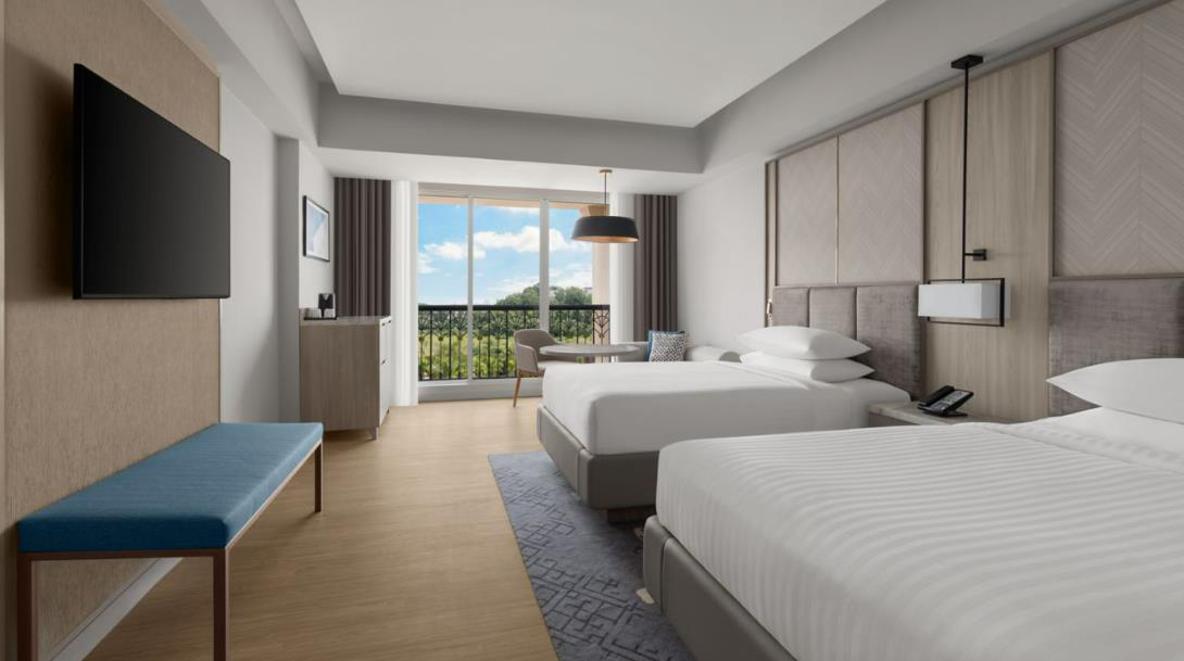Marriott Putrajaya guestroom interior