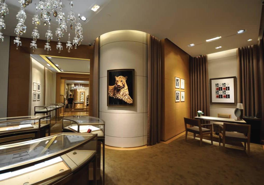 Cartier KLCC boutique interior